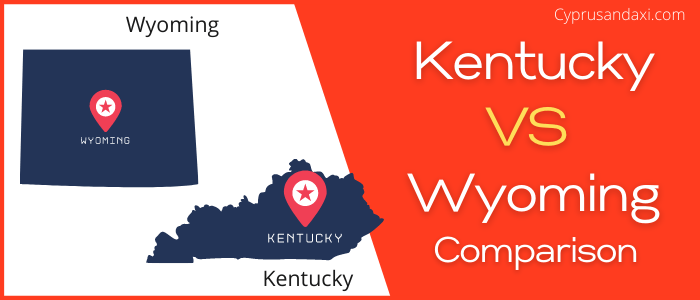 Is Kentucky bigger than Wyoming