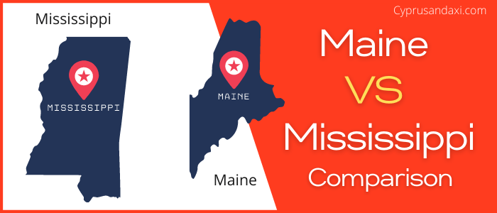 Is Maine bigger than Mississippi