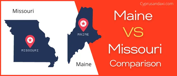 Is Maine bigger than Missouri