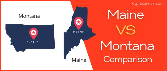 Is Maine bigger than Montana