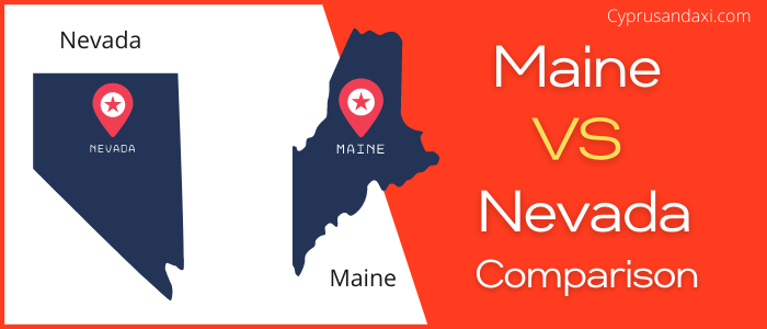 Is Maine bigger than Nevada
