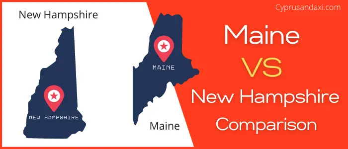 Is Maine bigger than New Hampshire