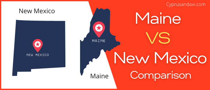 Is Maine bigger than New Mexico