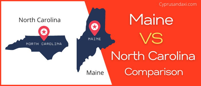 Is Maine bigger than North Carolina