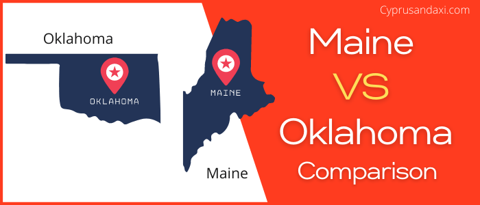 Is Maine bigger than Oklahoma