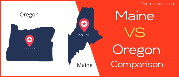 Is Maine bigger than Oregon