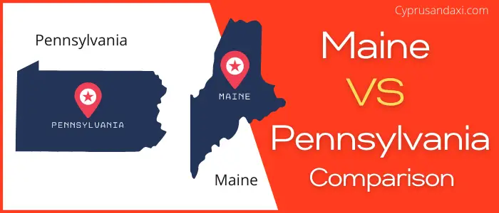Is Maine bigger than Pennsylvania
