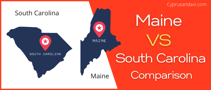 Is Maine bigger than South Carolina