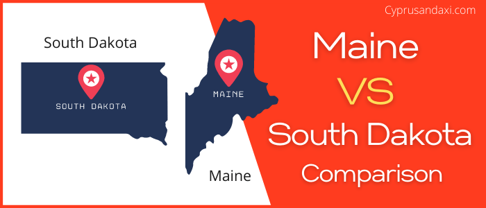 Is Maine bigger than South Dakota