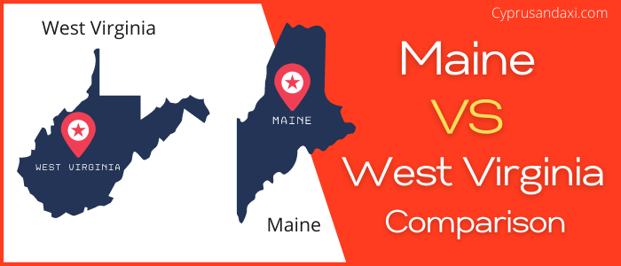 Is Maine bigger than West Virginia