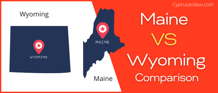 Is Maine bigger than Wyoming
