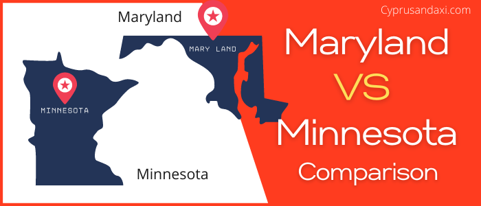 Is Maryland bigger than Minnesota