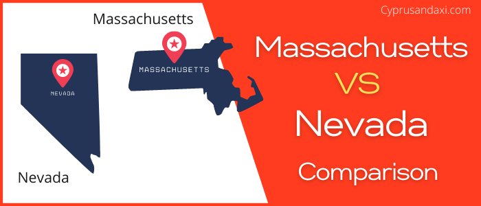 Is Massachusetts bigger than Nevada