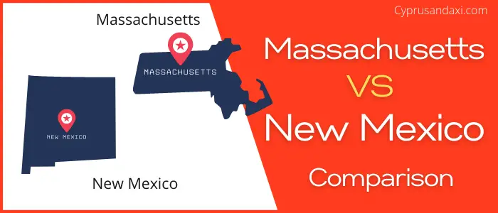 Is Massachusetts bigger than New Mexico