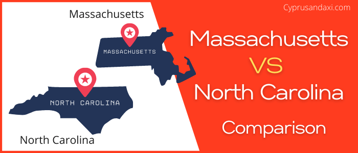 Is Massachusetts bigger than North Carolina