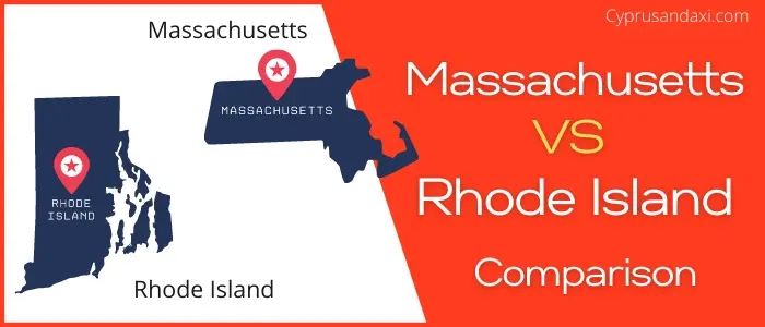 Is Massachusetts bigger than Rhode Island