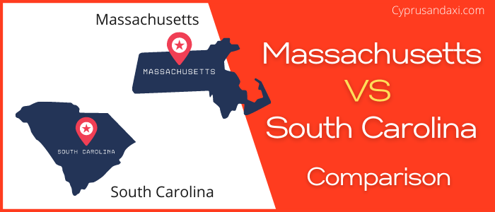 Is Massachusetts bigger than South Carolina