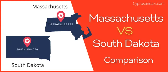 Is Massachusetts bigger than South Dakota