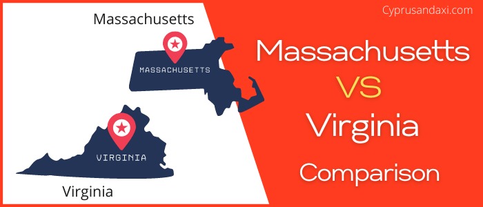 Is Massachusetts bigger than Virginia