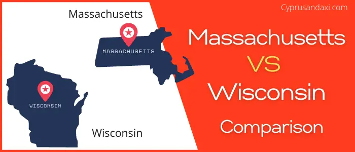 Is Massachusetts bigger than Wisconsin
