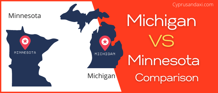 Is Michigan bigger than Minnesota