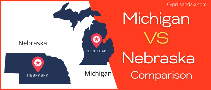 Is Michigan bigger than Nebraska