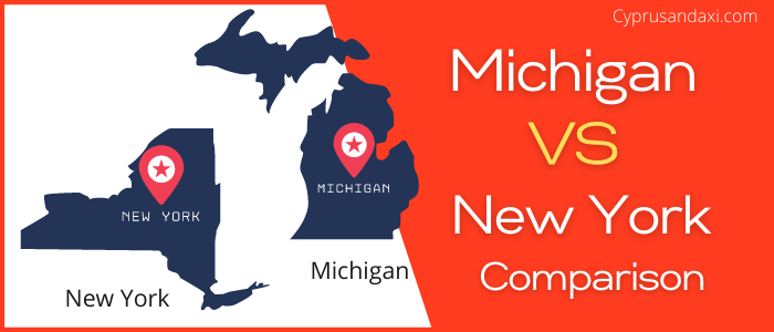 Is Michigan bigger than New York
