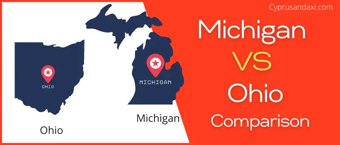 Is Michigan bigger than Ohio
