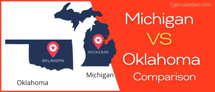 Is Michigan bigger than Oklahoma