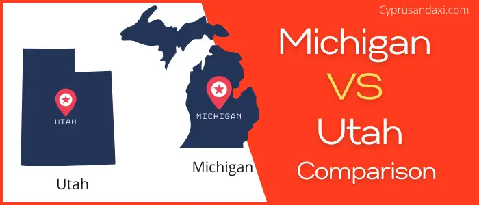 Is Michigan bigger than Utah