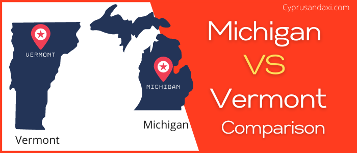 Is Michigan bigger than Vermont