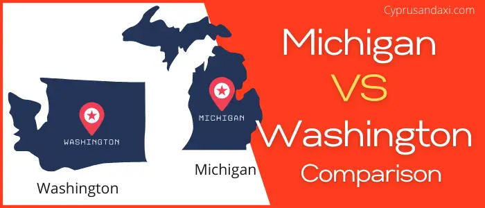 Is Michigan bigger than Washington