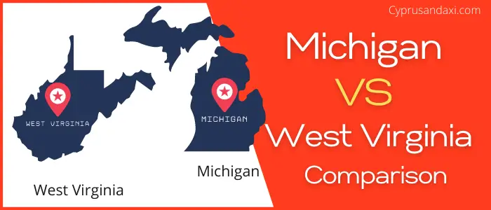 Is Michigan bigger than West Virginia
