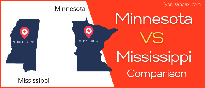 Is Minnesota bigger than Mississippi