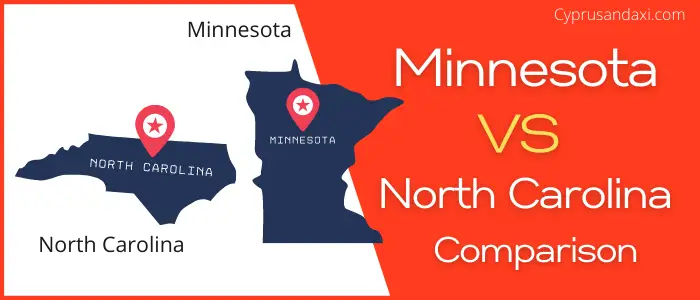 Is Minnesota bigger than North Carolina