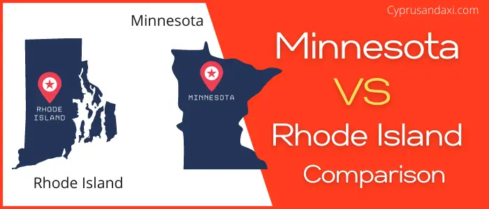 Is Minnesota bigger than Rhode Island