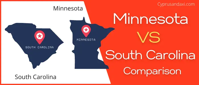 Is Minnesota bigger than South Carolina