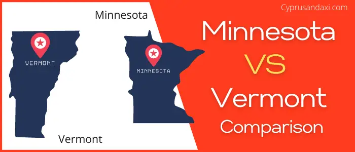 Is Minnesota bigger than Vermont