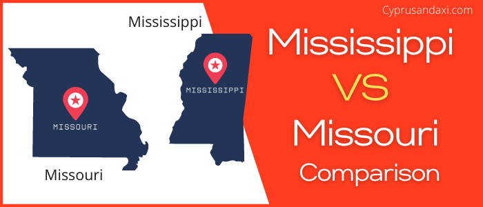 Is Mississippi bigger than Missouri