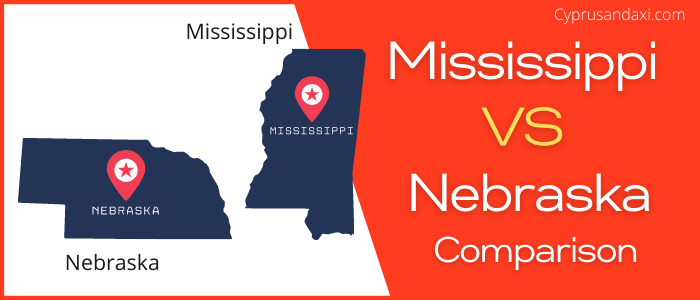 Is Mississippi bigger than Nebraska