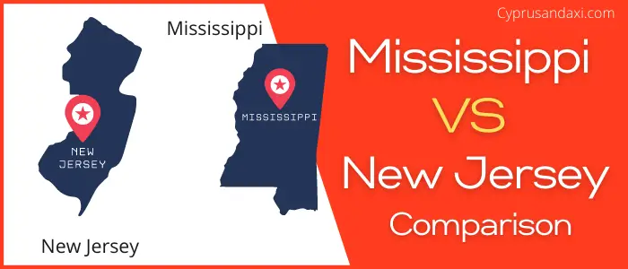 Is Mississippi bigger than New Jersey