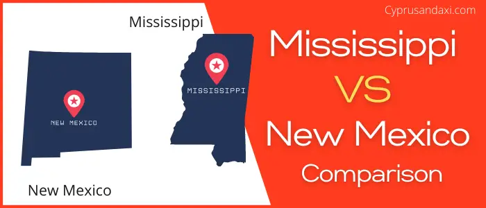 Is Mississippi bigger than New Mexico