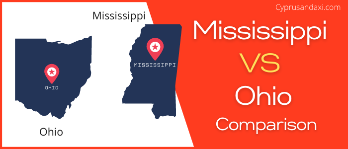 Is Mississippi bigger than Ohio