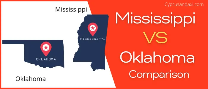 Is Mississippi bigger than Oklahoma