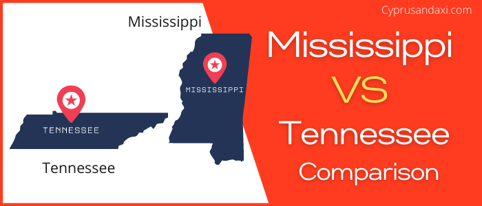 Is Mississippi bigger than Tennessee