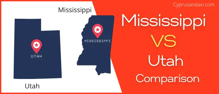 Is Mississippi bigger than Utah