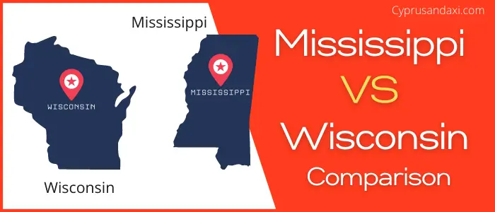 Is Mississippi bigger than Wisconsin