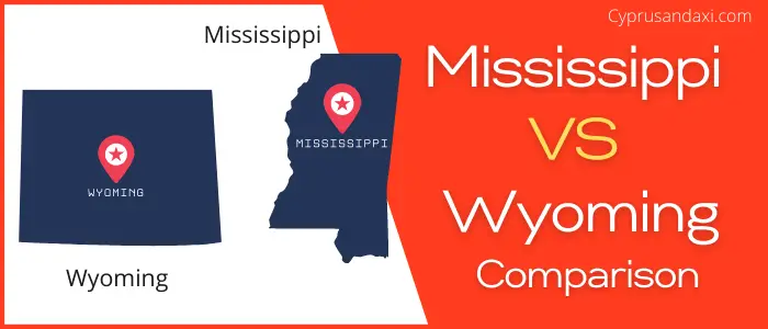 Is Mississippi bigger than Wyoming
