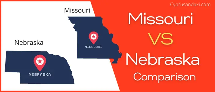 Is Missouri bigger than Nebraska