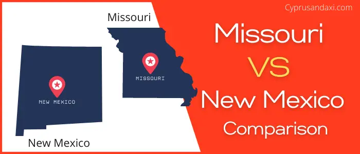Is Missouri bigger than New Mexico